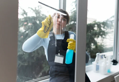 Nettoyage de vitres intérieures et extérieures à Job